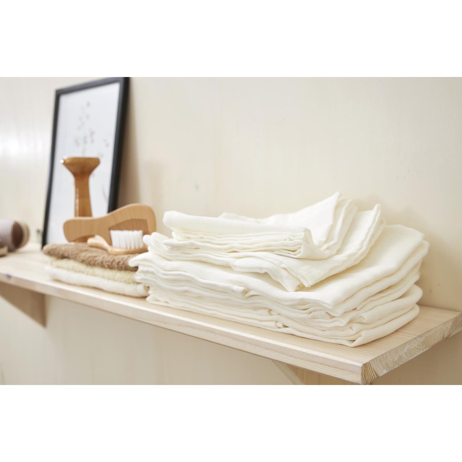 Thumbnail - Meyco, Pucktuch + Nuscheli, Swaddle (120 cm, 120 cm)