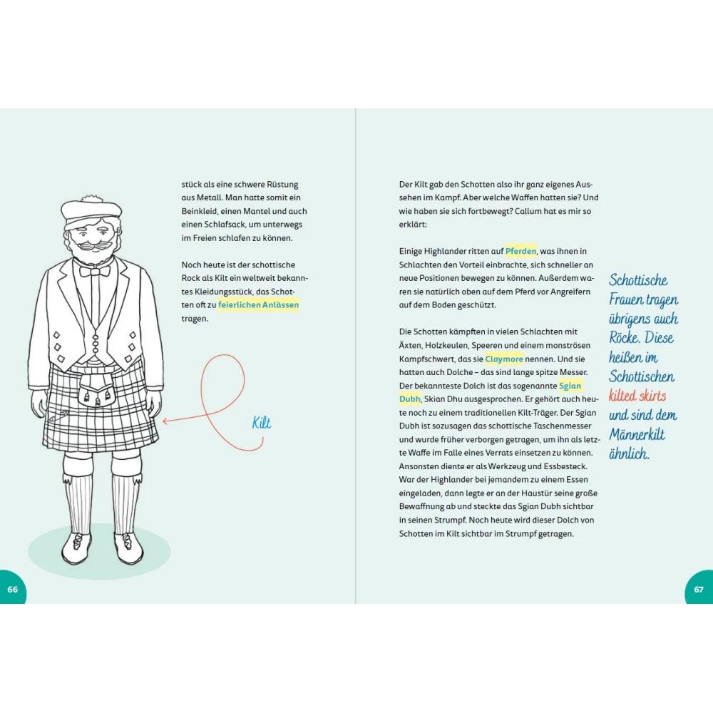 Thumbnail - Schottland for kids, Kinderbücher von Adam Preuss, Charis Bartsch