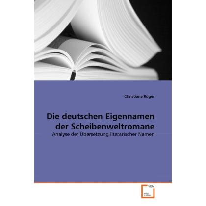 Die deutschen Eigennamen der Scheibenweltromane, Fachbücher