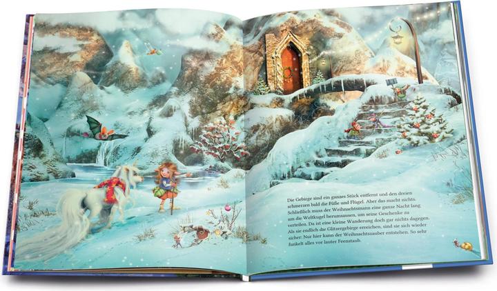 Actual product image Kleines Einhorn Funkelstern. Die Suche nach dem Weihnachtszauber (German, 2021)