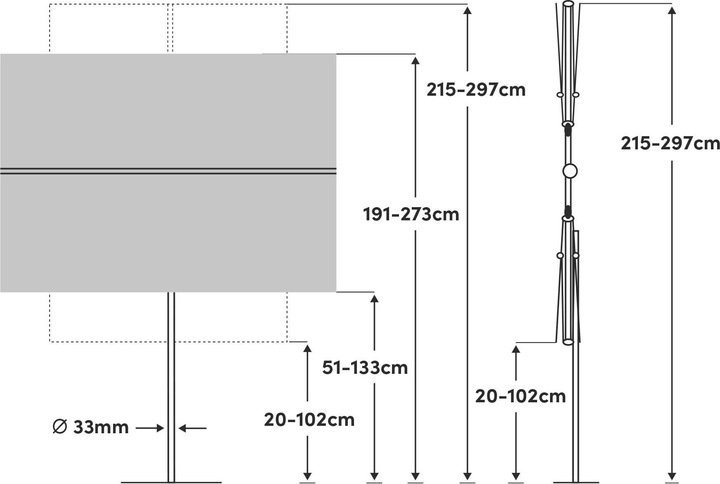 Actual product image Suncomfort by Glatz Flex (1.95 m)