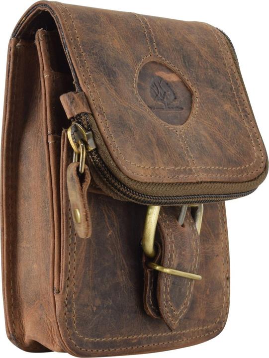 Immagine prodotto Greenburry Borsa da cintura in pelle vintage da 14,5 cm