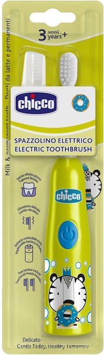 Produktbild Chicco Elektrische Zahnbürste, TIGER - 3Y+ - Mit austauschbarer Batterie (Oszillierende Zahnbürste)