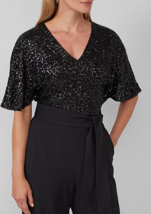 Image du produit S.Oliver Overall Festlicher Overall mit Pailletten und Bindegürtel (44)