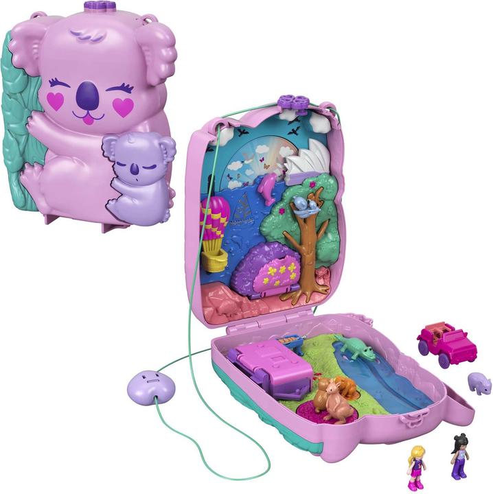 Immagine prodotto Polly Pocket Compatto indossabile grande - Borsa Koala