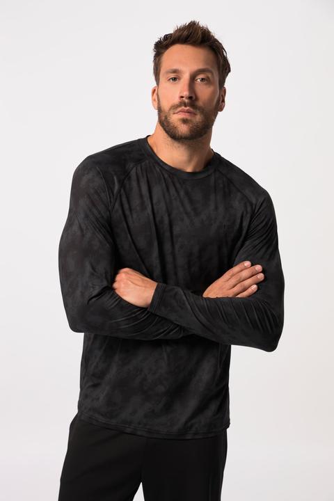 Produktbild Jay-Pi Langarmshirt FLEXNAMIC®, Fitness, Allover Print, Rundhals, Raglan-Ärmel (XXL)