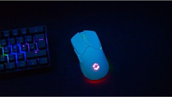 Actual product image Speedlink VELOX Rechargeable RGB Gaming Mouse - Wireless, white (Cable, Wireless)