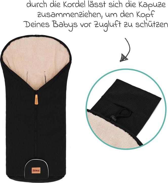 Produktbild Fillikid Fusssäckchen Nevis Cord