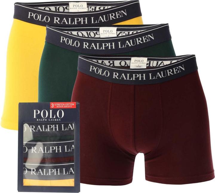 Actual product image Ralph Lauren Mens Boxer Shorts (Pack of 3) (S)