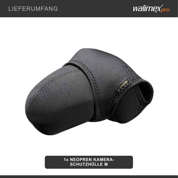 Image du produit Walimex Douille de caméra en néoprène M (Sac à bandoulière pour appareil photo, 3.02 l)