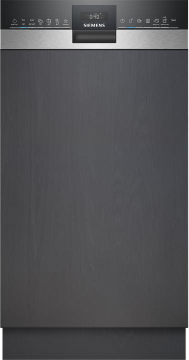 Produktbild Siemens iQ500 Teilintegrierter Geschirrspüler 45 cm Edelstahl