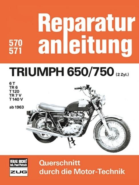 Produktbild Triumph 650/750 (2Zyl.) ab 1963 (Deutsch, 2014)