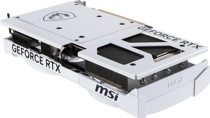Actual product image MSI GeForce RTX 5070 VENTUS 2X OC WHITE (12 GB, GDDR7)