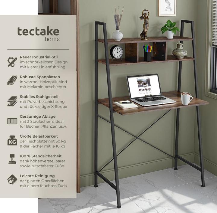 Immagine prodotto tectake Exeter (85,5 x 46,5 x 140 cm)