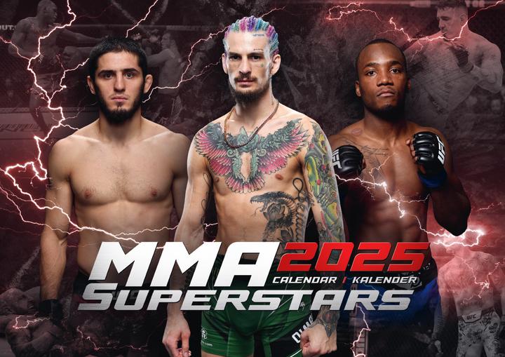 Actual product image MMA Calendar 2025 (42 x 30 cm, German)