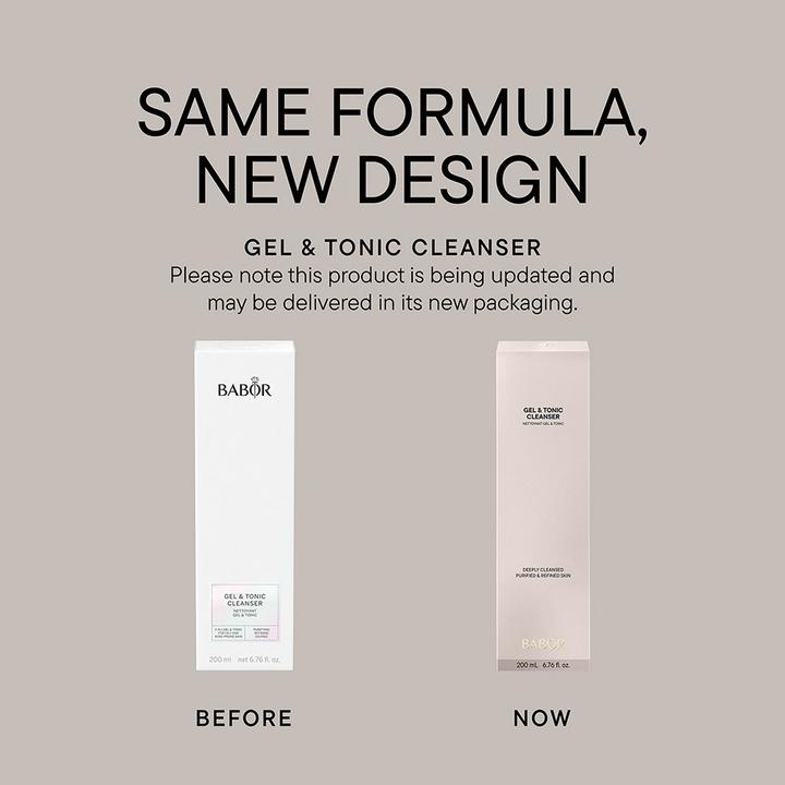 Actual product image Babor Gel & Tonic Cleanser (Cleansing gel, 200 ml)