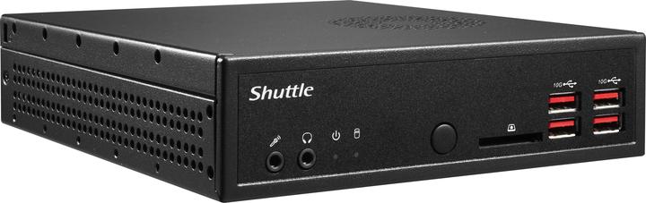Produktbild Shuttle Barebone XPC slim DH32U Intel Pentium Gold 7505 2x32GB DDR4-3200 2xSODIMM 4xUSB 3.2 4xHDMI noOS (Intel Pentium Gold 7505)