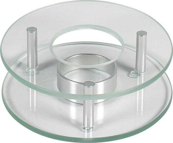 Petit réchaud rond 12 cm verre