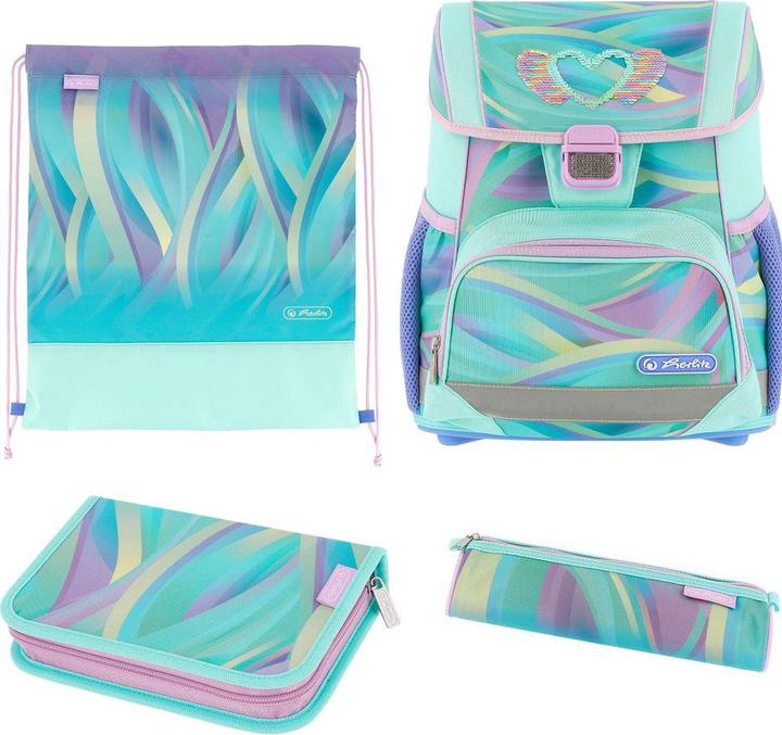 Actual product image Herlitz schoolbag Loop Plus Minty Love (17 l)