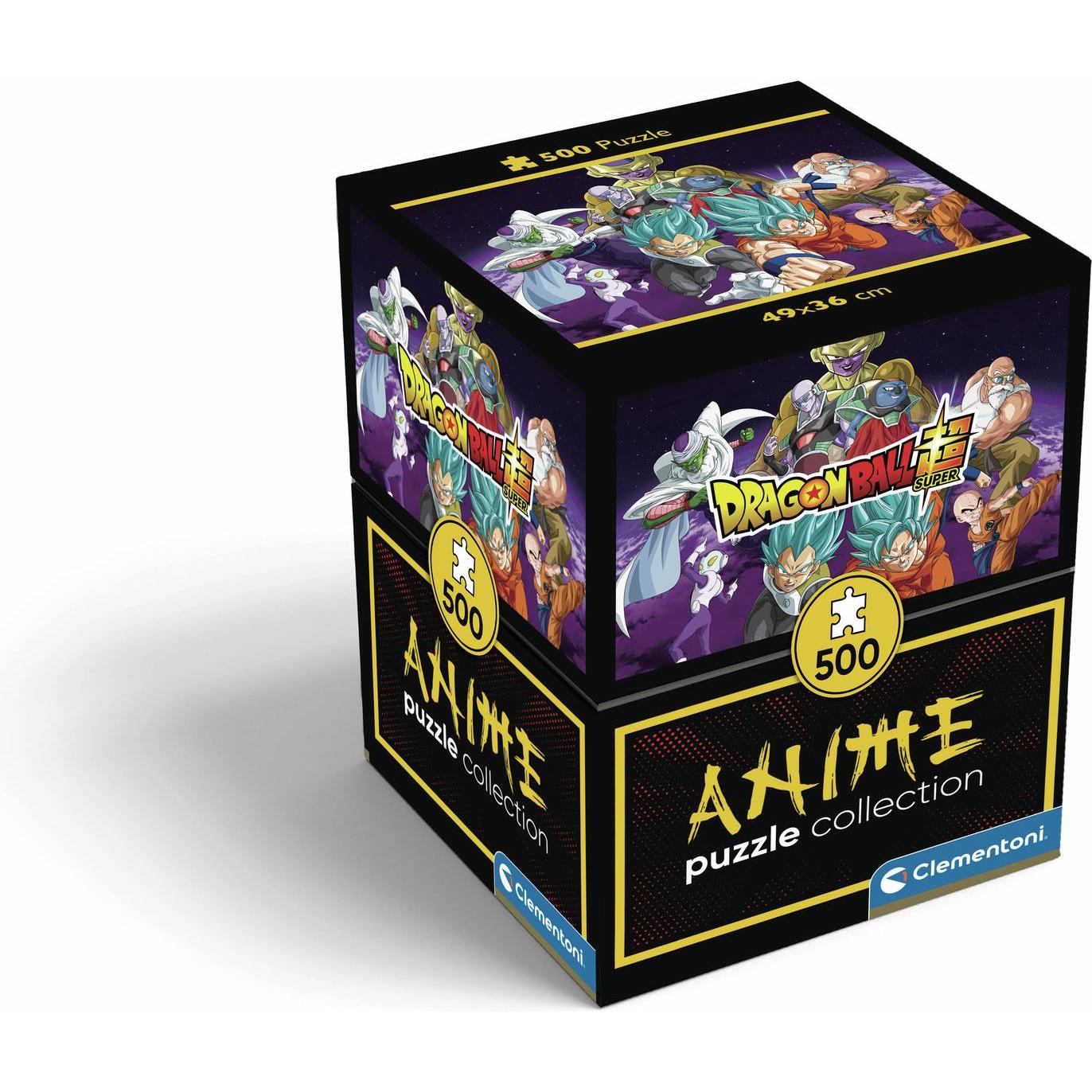 Clementoni Multicolore Puzzle Anime Cube Dragonball 500 Pezzi. (500 Pezzi)
