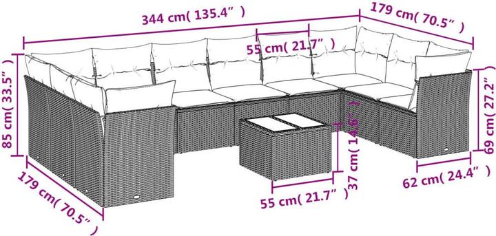 Produktbild vidaXL Jordyn