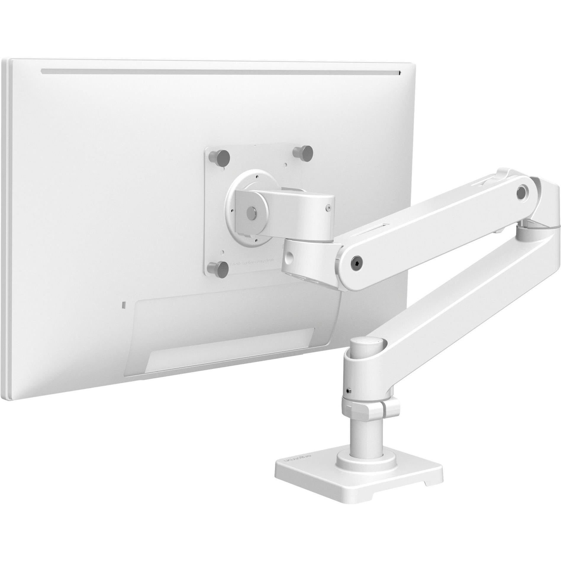 Ergotron LX PRO ARM DUAL DIRECT DESK MOUNT white (Standfuss, 27"), Monitor Halterung, Weiss