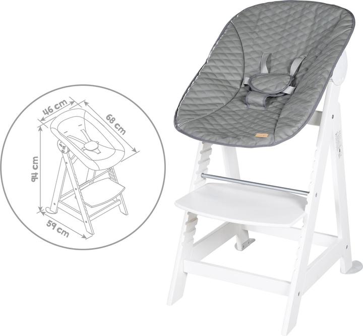 Produktbild Roba Born up, Set 2in1 (Hochstuhl)