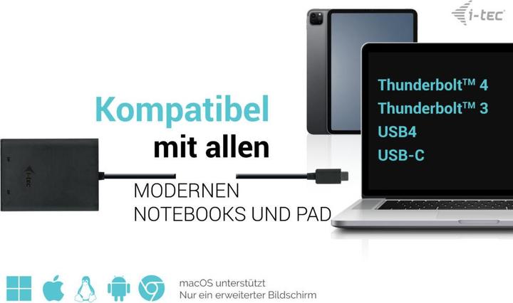 Produktbild i-tec USB-C Dual (USB-C, 2 Ports)