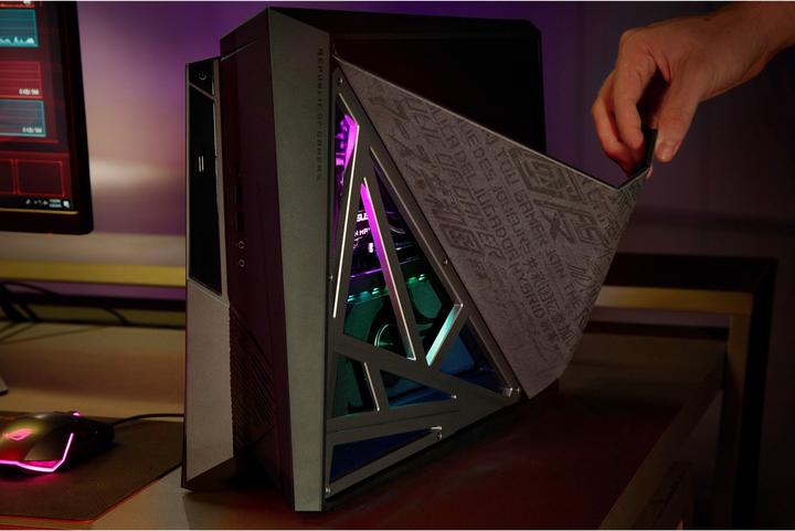 Image du produit ASUS ROG Huracan – G21CX-CH006T (512 Go, 16 Go, Intel Core i7-9700K, GeForce RTX 2070 Super)