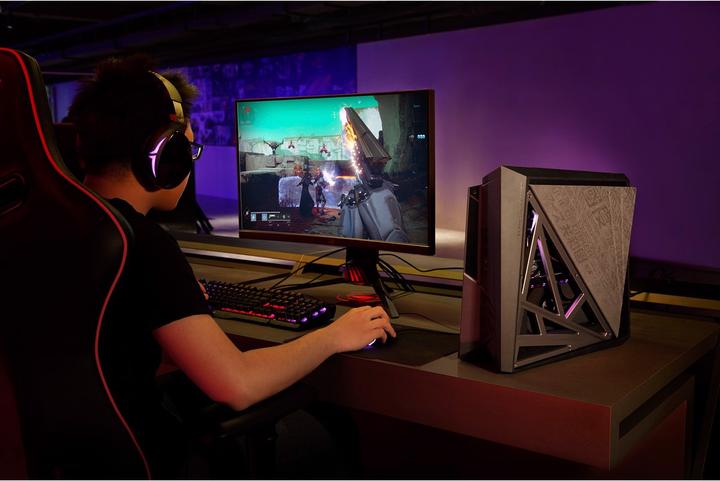 Image du produit ASUS ROG Huracan – G21CX-CH006T (512 Go, 16 Go, Intel Core i7-9700K, GeForce RTX 2070 Super)