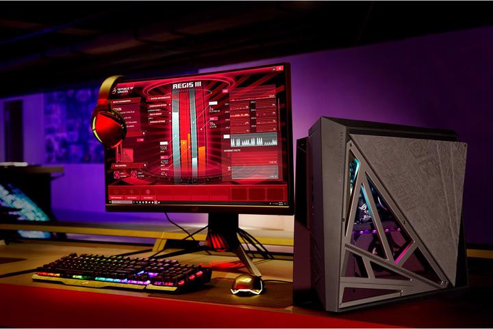 Image du produit ASUS ROG Huracan – G21CX-CH006T (512 Go, 16 Go, Intel Core i7-9700K, GeForce RTX 2070 Super)