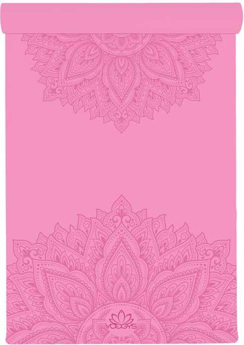 Actual product image Yoggys Yoga exercise mat "Basic Mandala" 183x61x0.6cm (6 mm)