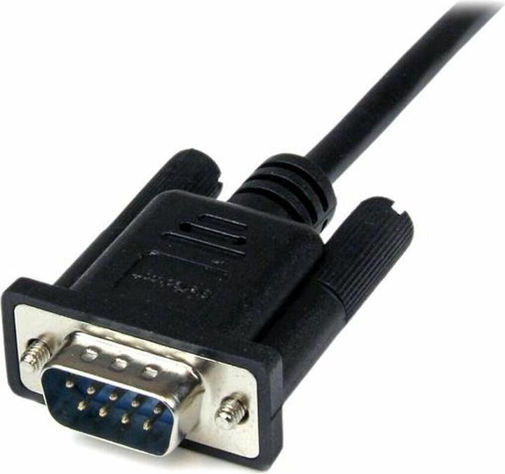 Produktbild StarTech 2m Black Db9 Null Modem Cable (2 m, Parallel (Drucker))
