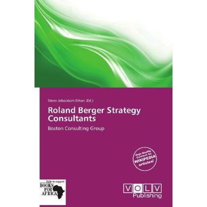 Roland Berger Strategy Consultants, Fachbücher