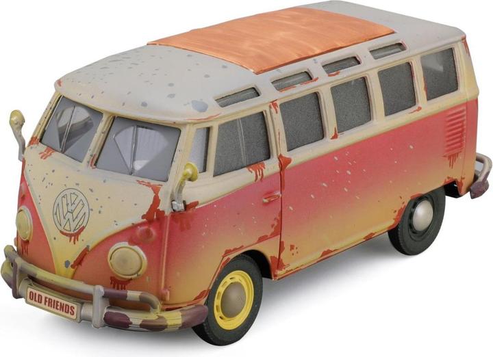 Actual product image Maisto VW Van "Samba" Old Friends 1/24 red/white
