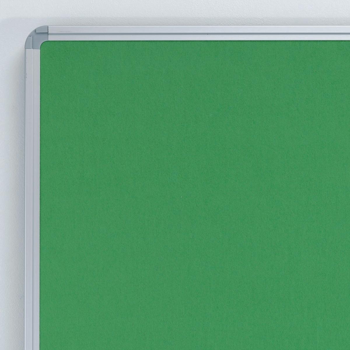 Ultradex, Pinnwand, Stellwandtafel beidseitig Filz B2000xH1200xT22mm grün (Pinnwand, 200 x 120 cm)