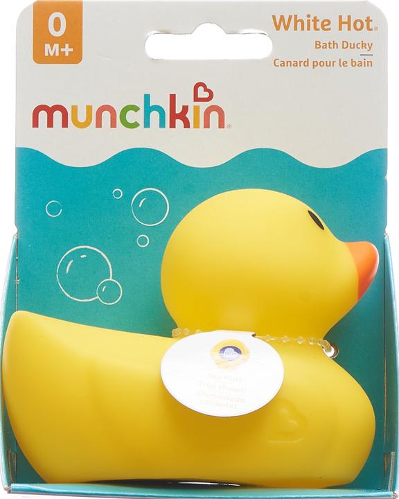 Image du produit Munchkin Canard de bain White Hot avec indicateur de chaleur (1 pc)
