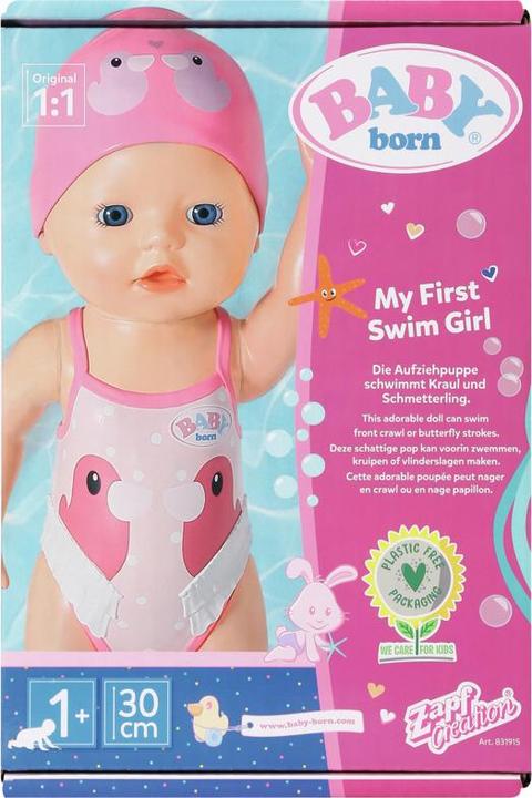 Actual product image Baby Born My First Swim Girl