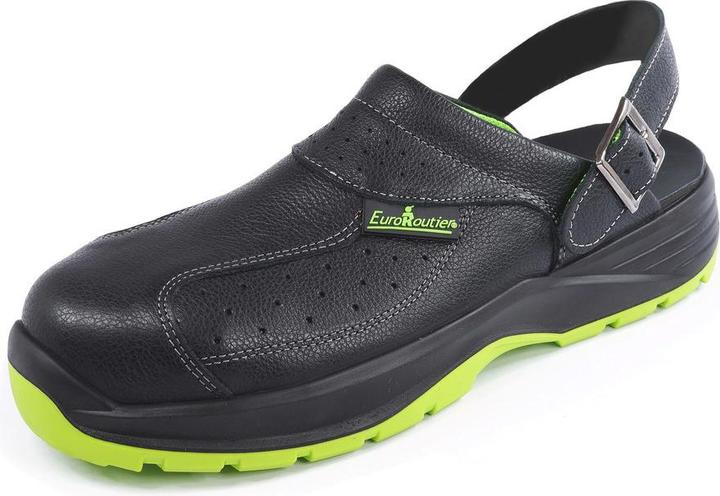 Produktbild EuroRoutier Sicherheitsclog Premium Fenix, schwarz, Sicherheitsschuh, Grösse 40 (SB, 40)