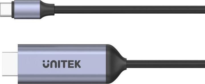 Actual product image Unitek Cable USB USB-C - HDMI 1.8 m Srebrny (V1423A) (1.80 m)