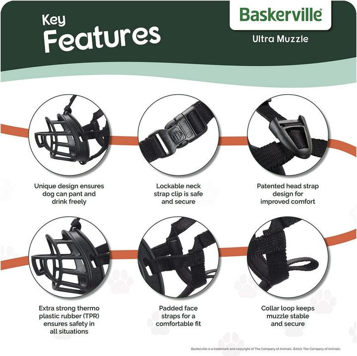 Produktbild Company of Animals Maulkorb Ultra Muzzle Gr. 2 (2, Hund, Allgemein)