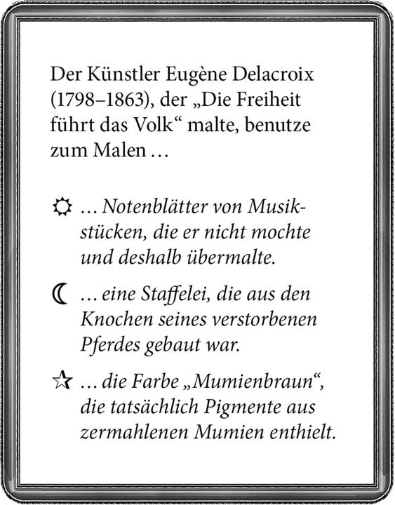 Produktbild KunstStücke - Das Quiz (Deutsch)