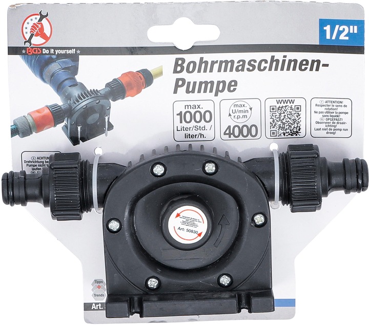 Produktbild BGS Bohrmaschinen-Pumpe (Bohrmaschinenpumpe)