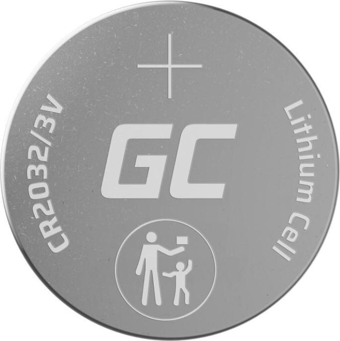 Image du produit GreenCell 5x Lithium CR2032 3V 220mAh Batteries - Pile - CR2032 (5 pcs, CR2032, 220 mAh)