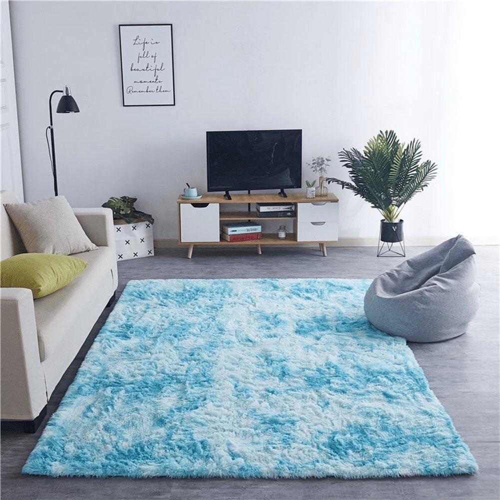 Strado, Teppich, Dywan Ombre Shaggy 200x260 OmbreBlue (Himmelblau) universell (200 x 260 cm)
