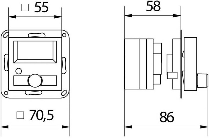 Produktbild WHD KEL 55 (DAB+, Bluetooth)