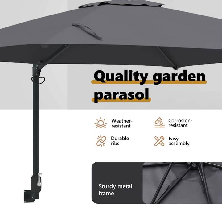 Actual product image vidaXL Garten-Sonnenschirm (2.48 m)