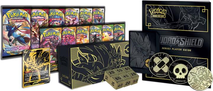 Actual product image Pokémon Sword & Shield Elite Trainer Box Plus Zamazenta (English, Elite / Top Trainer Box)