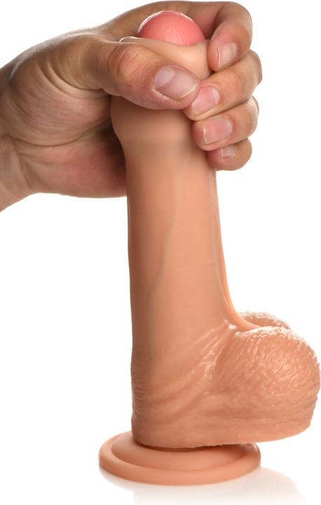 Image du produit Wicked Realistischer Dildo Mit Echten Hautfleischhoden 20'32 cm