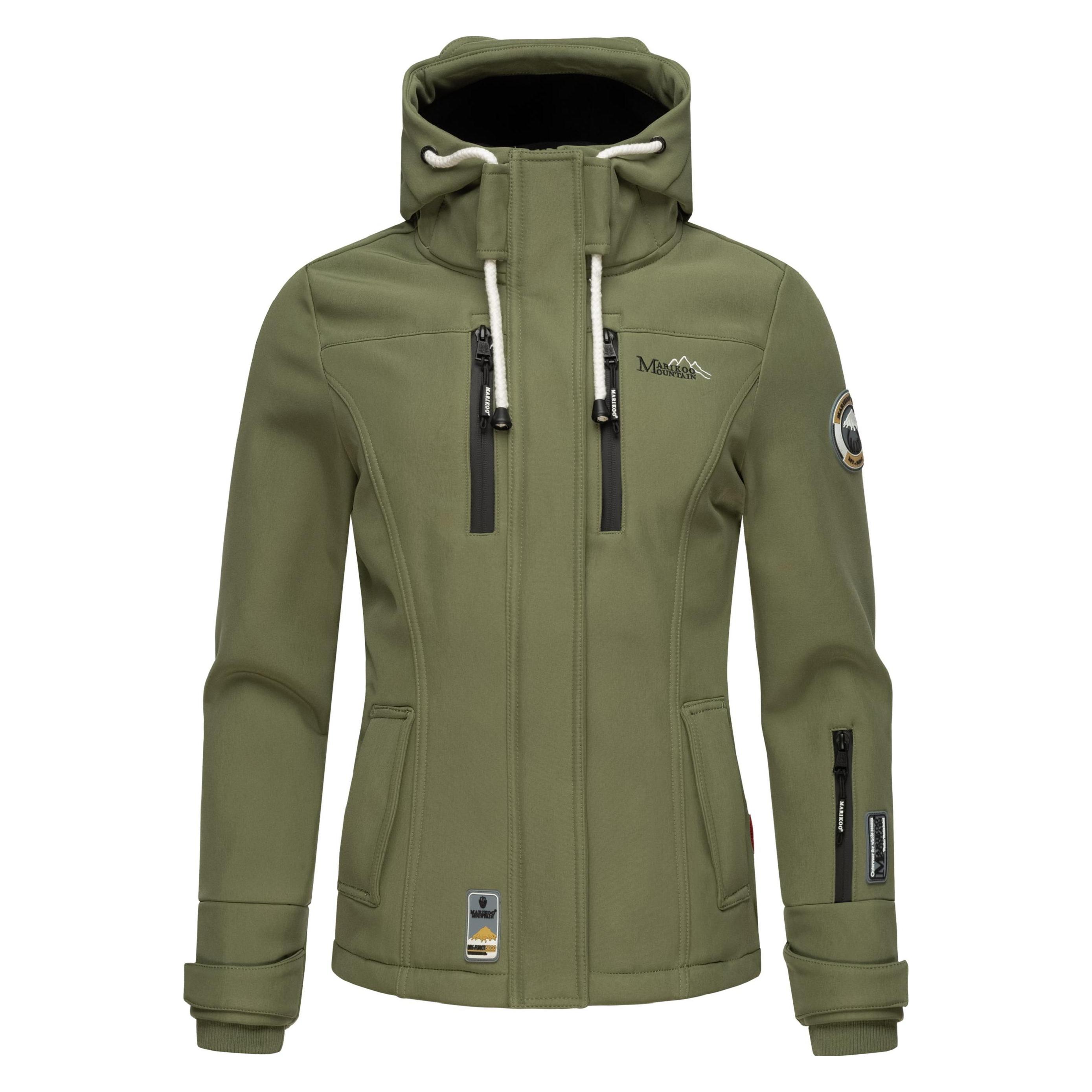 Marikoo, Damen, Outdoorjacken, Kleinezicke (M), Grün, M